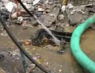 汝南通下水道的小妙招